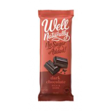 Well Naturally Rich Dark Chocolate Block 90g  SALE-BEST BEFORE 23.7.23